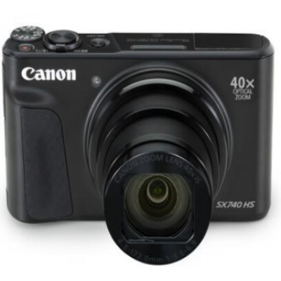 佳能（Canon）PowerShot SX740 HS 數(shù)碼相機（黑）數(shù)碼高清旅游小型攝影 美顏自拍 40倍長焦家用數(shù)碼相機