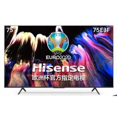 電視機(jī) 海信75E3F 75英寸 4K超薄巨幕全面屏 AI聲控MEMC智慧屏