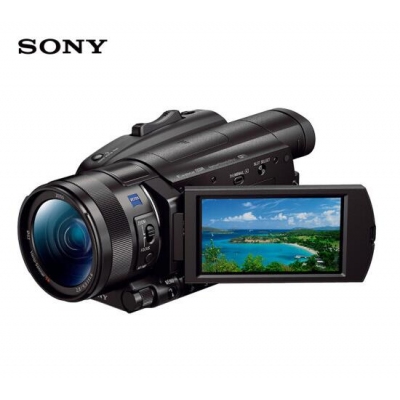 攝像機(jī) SONY FDR-AX700 4K HDR高清數(shù)碼攝像機(jī) 標(biāo)機(jī)+64GSD4K高速卡+包+UV鏡+三腳架