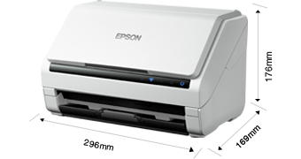 產品外觀尺寸 - Epson DS-530產品規(guī)格